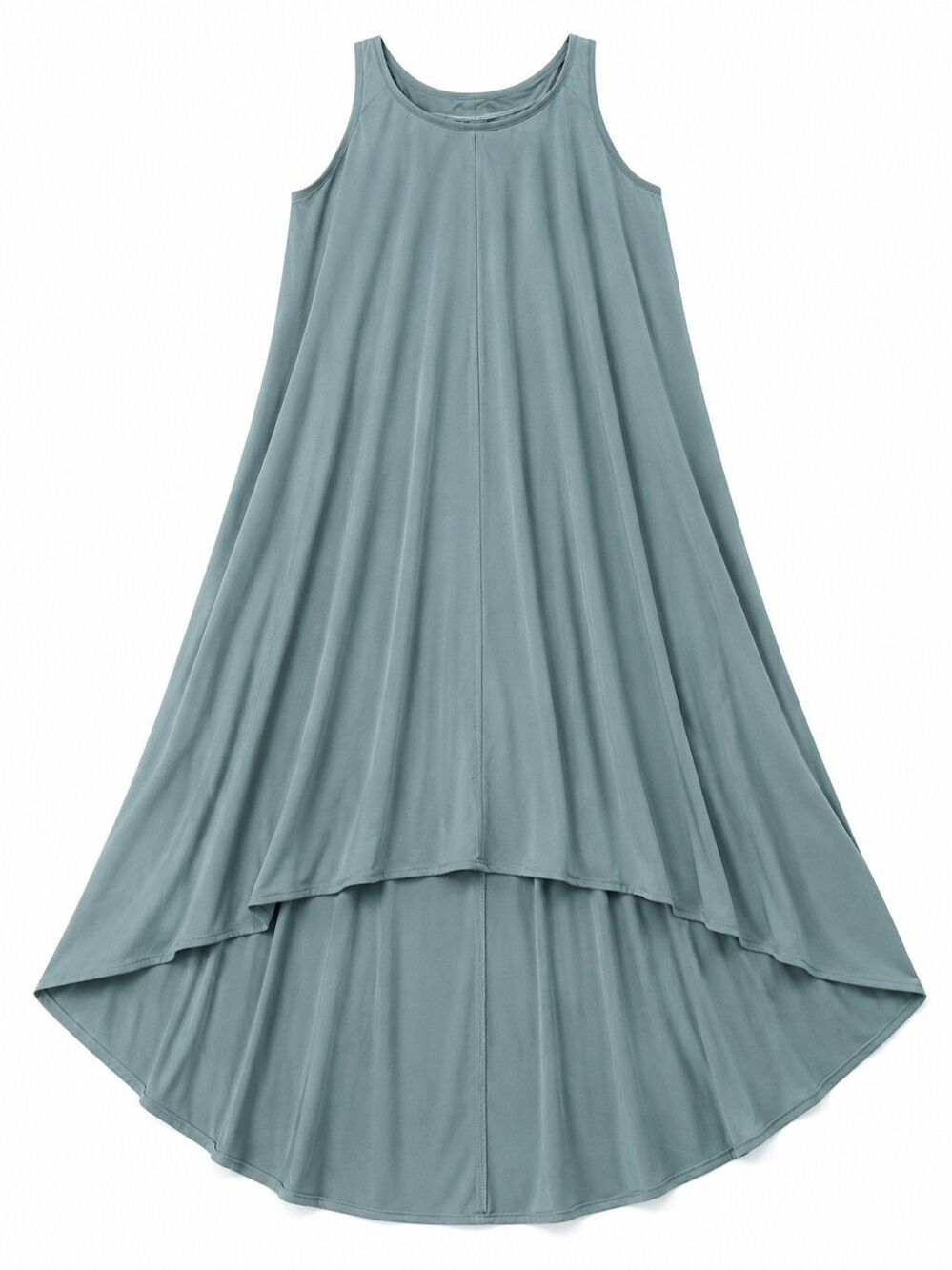 NWT Halara Breezeful Blue High Low Flowy Maxi Dress Size XL